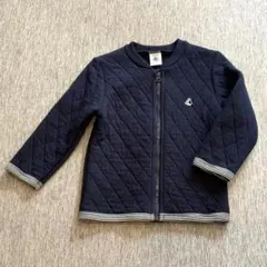 ⚫︎お値下げ未使用美品⭐︎PETITBATEAU⭐︎81㎝　ジャケットキルティング紺