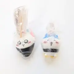 ちいかわ 寿司 フィギュア キーホルダー ハチワレ モモンガ 2セット カプセル