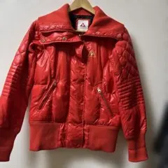 Le Coq Sportif 赤 ダウンジャケット