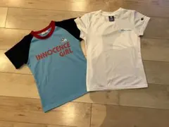 再々お値下げ　子供服　チャンピオン　Tシャツ　トップス　2点セット　140