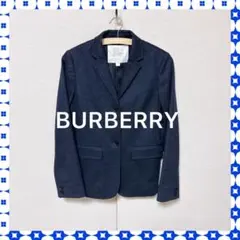 バーバリー テラードジャケット ネイビー 164/14Y レディースS〜M相当