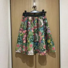 日本製 Bon mercerie 花柄フレアスカートのサムネイル
