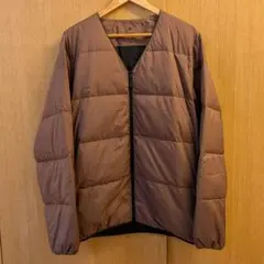 ダウンカーディガン ダウンジャケット