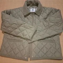 未使用品◆ルノンキュール　キルティングコート　カーキ