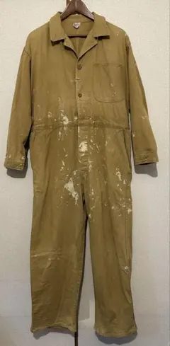 1960s ユーロヴィンテージ オールインワン　つなぎ　ユーロワーク　ペインター