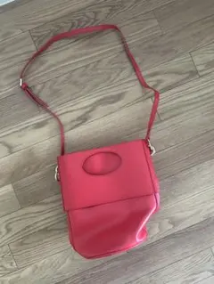 ピンク ショルダーバッグ 2way ハンドル付きのサムネイル