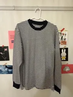 ユニクロ　ボーダートップス