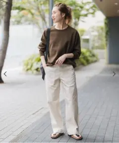 Spick and Span ルーズベイカーパンツ 美品