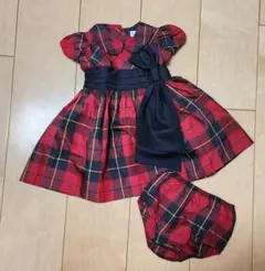 Ralph Lauren チェック柄ワンピース 6M