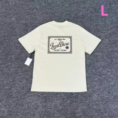 未使用 AIMÉ LEON DORE Tシャツ Lサイズ クリーム色
