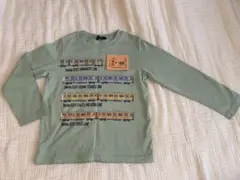 moujonjon 在来線電車　長袖Ｔシャツ　110