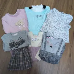 大特価　メゾピアノ 7点　110 長袖　ワンピース　　パーカー　トレーナー