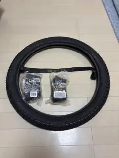 バイクタイヤ前後 IRC 2.25-17 スーパーカブ用 チューブ2本セット