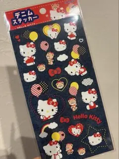 HELLO KITTY デニムステッカー