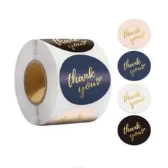 264.サンキューシール ラッピング シール プチギフト ギフトシール