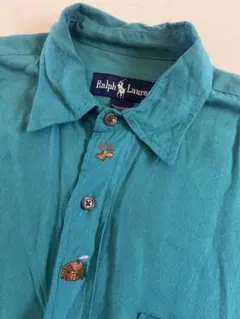 90s POLO RALPH LAURENポロラルフローレン長袖シャツ サイズ8のサムネイル