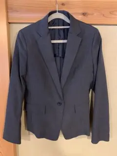 COMME CA ISM ビジネススーツ上下 ダークグレー　１１号