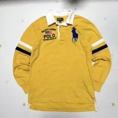 90s Polo by Ralph Lauren 長袖 ポロシャツ ビックポニー