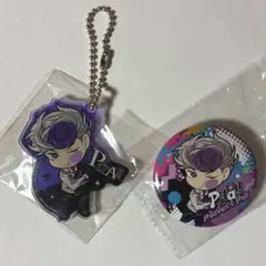 ヒプノシスマイク 天国獄 ぴた！でふぉめ アクリルキーホルダー＆缶バッジセット