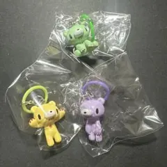グルーミー マスコットチャーム めじるしアクセサリー　３点　セット　ガチャ