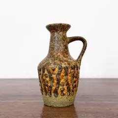 【東ドイツ Haldenslebenのジャグタイプの花瓶】ヴィンテージ 413 東ドイツ Haldenslebenのジャグタイプの花瓶】ヴィンテージ 413 - メルカリ