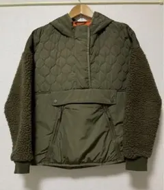 ZARA キルティングボアジャケット