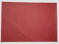 1 / 6 B5サイズ牛革はぎれ革　ステア／スムース／　ワインレッド色