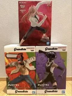 チェンソーマン　ボム&チェンソーマン&パワー　フィギュア3点セット