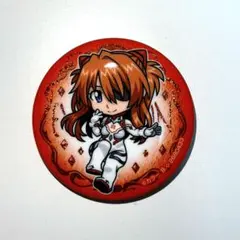 エヴァンゲリオン アスカ 缶バッジ - メルカリ
