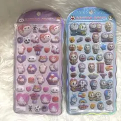コットンパフィーシール　2枚セット