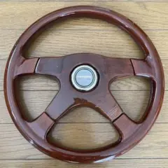 木製 3スポーク ステアリングホイール no airbag - メルカリ