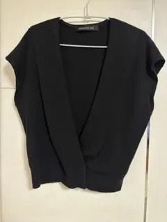 ミズイロインド ニットベスト