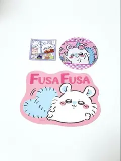 ちいかわ　モモンガ ダイカットステッカー コースターコレクション わっふれ〜む2