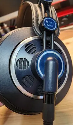 AKG K701 リファレンスヘッドフォン グレー - メルカリ