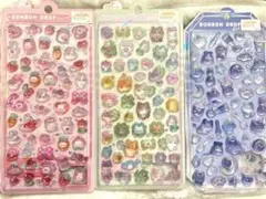 ボンボンドロップシール 3枚セット