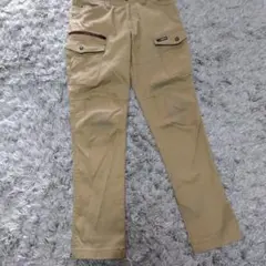 BURTLE薄い茶色 サイドポケット付きパンツ