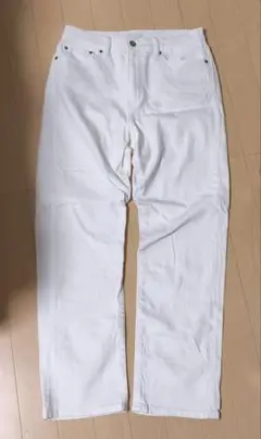 デニムパンツ　白