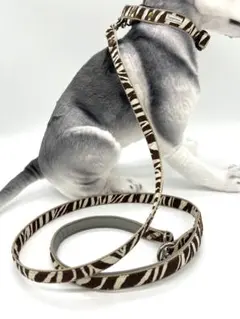 犬用　首輪・リードセット ハンドメイド