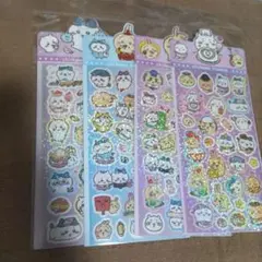 chikawa キャラクターシール 4シートセット　まとめ売り　はちわれ