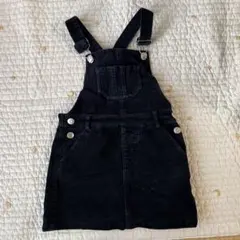 GLOBAL WORK紺色コーデュロイ ジャンバースカート 100cm~