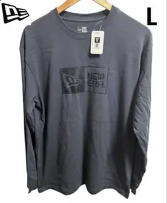 【新品】ニューエラ 長袖 コットン Tシャツ Pattern Box Logo