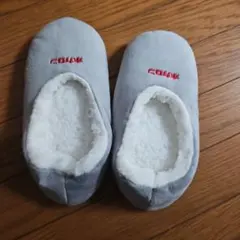 【新品未使用品】ホカロン　ルームシューズ　グレイ　スリッパサイズ23~25cm