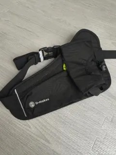 U-Makes ブラック ランニングポーチ