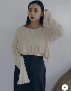 スタイリング styling/ 25SS カットジャガード 2WAYブラウス - メルカリ