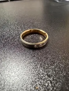 Pt900 K18 コンビ ダイヤモンド0.17ct リング 7号 5.6g - メルカリ