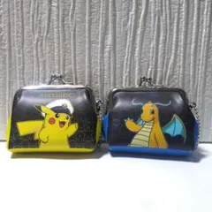 ピカチュウ・カイリュー がま口ポーチ