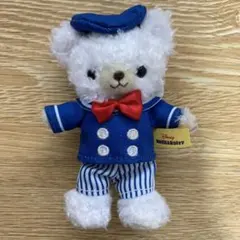 ディズニーストア ユニベア　ぬいぐるみバッジ　ドナルド
