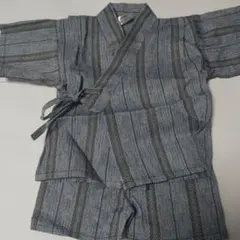 【新品タグ付】甚平80cm男児用ブルー