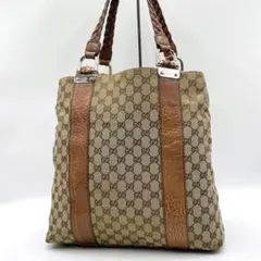 GUCCI（グッチ）GGキャンバス ジャッキー トートバッグ - メルカリ