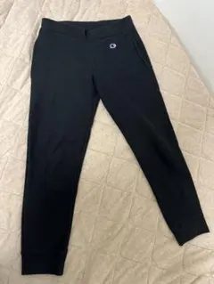Champion 黒スウェットパンツ レディースM
